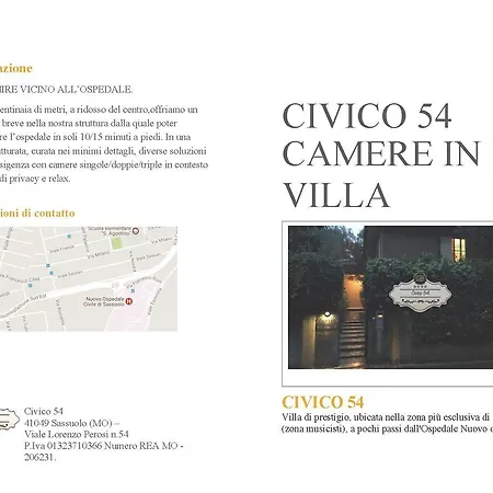 Civico 54 בית הארחה סאסואולו